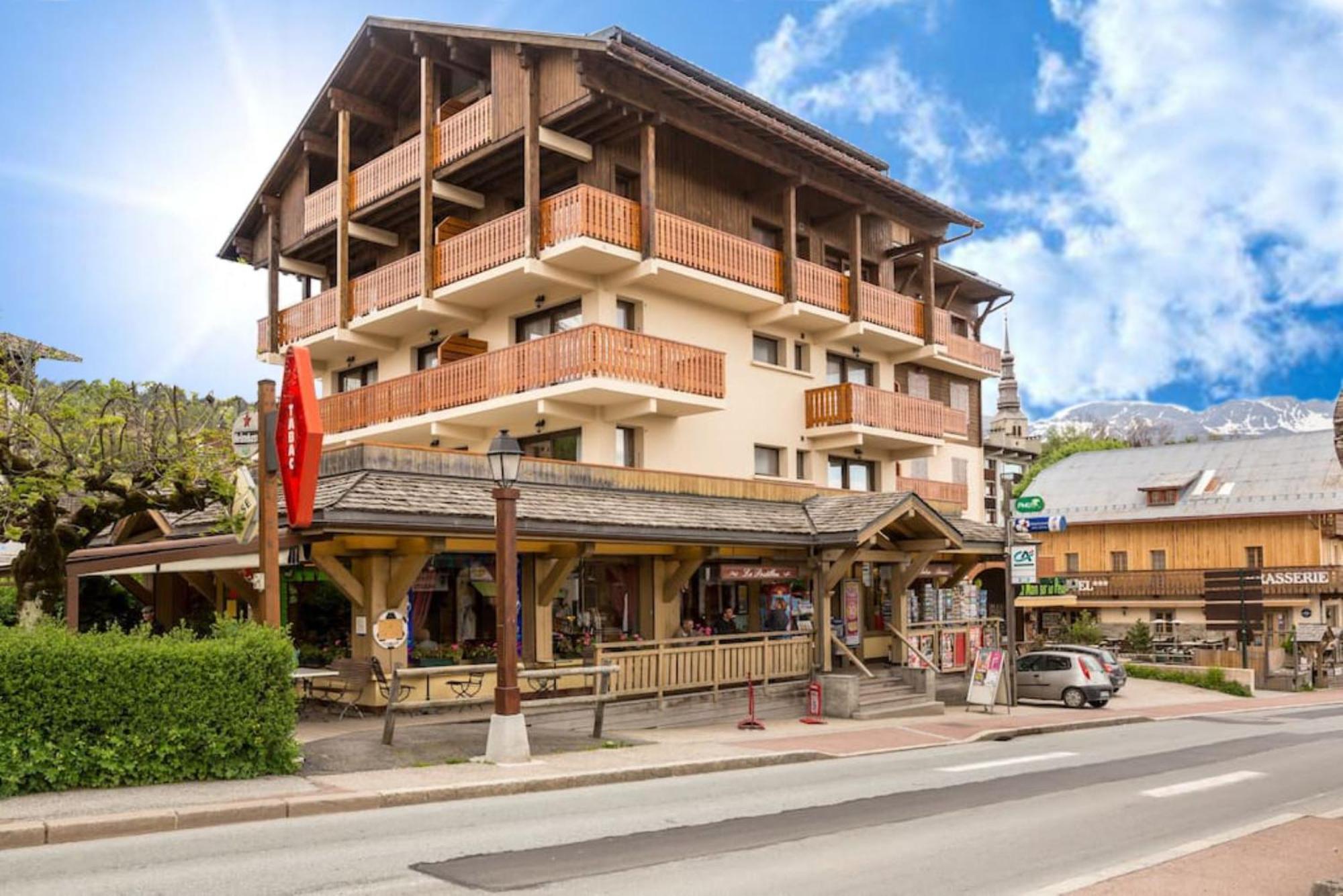 Les Aiguilles De Warens Combloux Exterior foto