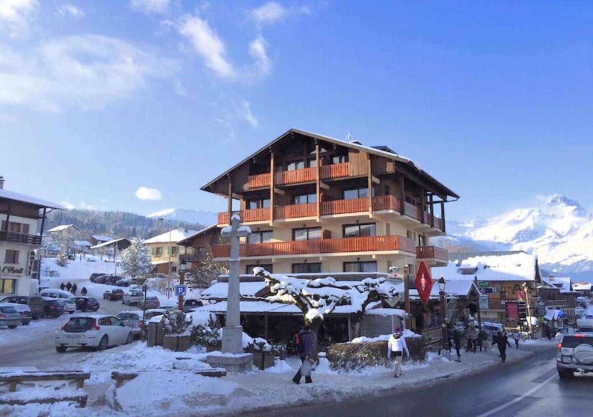 Les Aiguilles De Warens Combloux Exterior foto