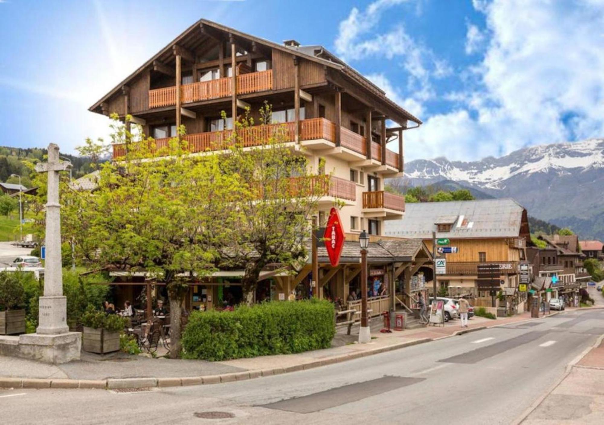 Les Aiguilles De Warens Combloux Exterior foto