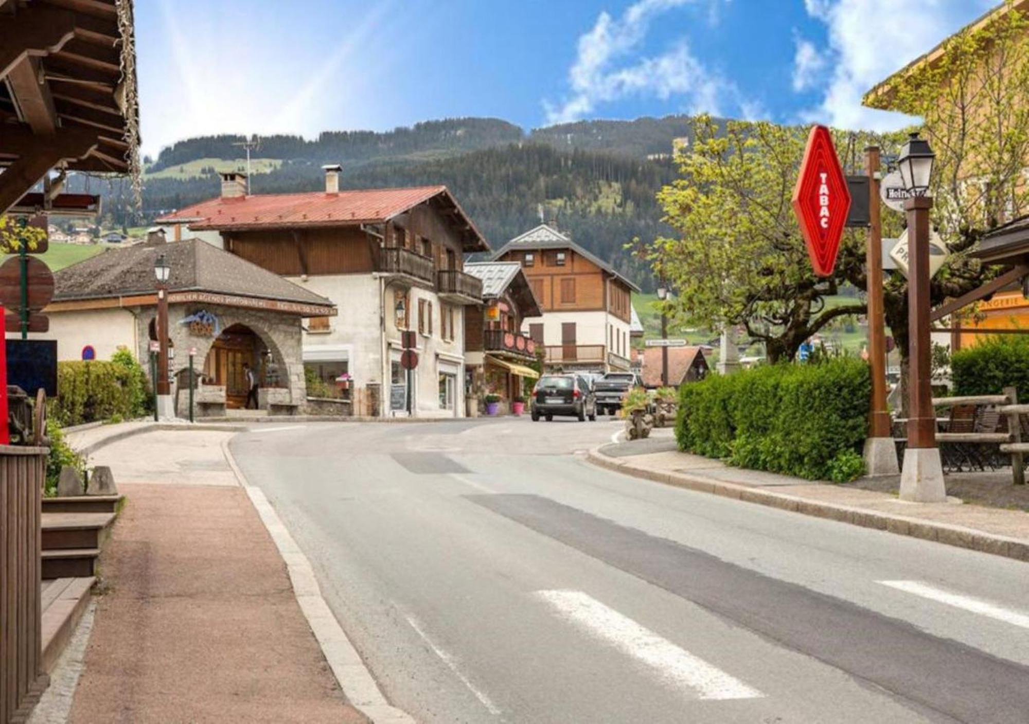Les Aiguilles De Warens Combloux Exterior foto