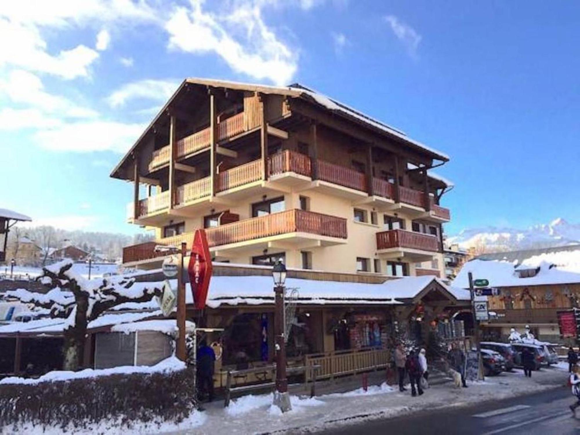 Les Aiguilles De Warens Combloux Exterior foto